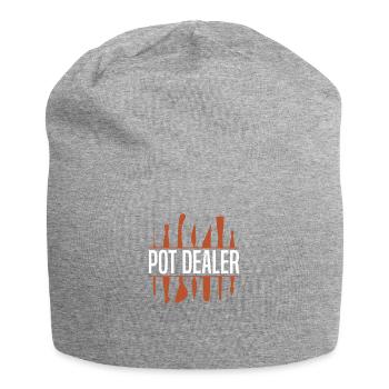 Poterie Argile Cours de poterie Poterie Poterie - Bonnet en jersey - gris chiné - Devant