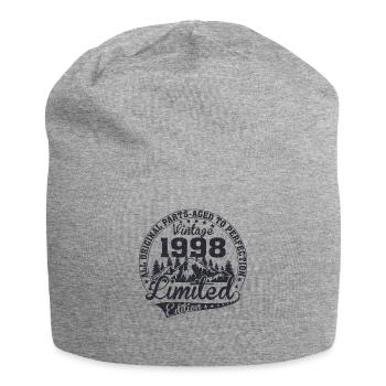 barcode born in 1998 18th birthday 18th birthday - Jersey Beanie - heather grey - Front