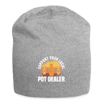 Poterie Argile Cours de poterie Poterie Getöpfert - Bonnet en jersey - gris chiné - Devant