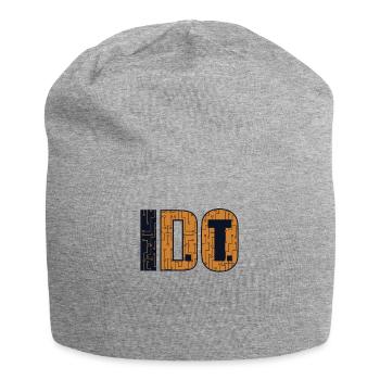 I Do It IT Operations Computer Scientist Admin - Jersey Beanie - heather grey - Front