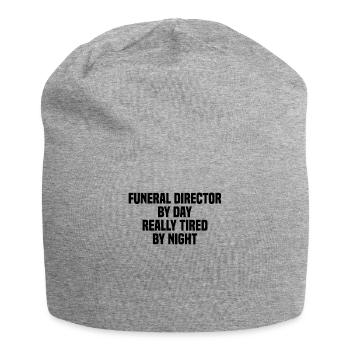 Croque-mort - Bonnet en jersey - gris chiné - Devant