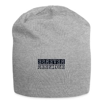 Reverse Engineer Software Engineer Developer - Jersey Beanie - heather grey - Front