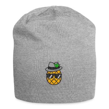 Gangster Pineapple : une huile douce et robuste - Bonnet en jersey - gris chiné - Devant