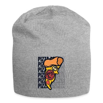 pizza maker pizza oven pizza pizza tray pizza maker - Jersey Beanie - heather grey - Front