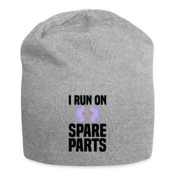 Nierentransplantation Cancer Disease Awareness - Jersey-Beanie - Grau meliert - Vorne