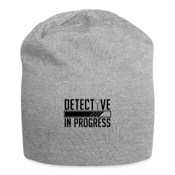 Détective en cours Enquêteur Détectives policiers - Bonnet en jersey - gris chiné - Devant
