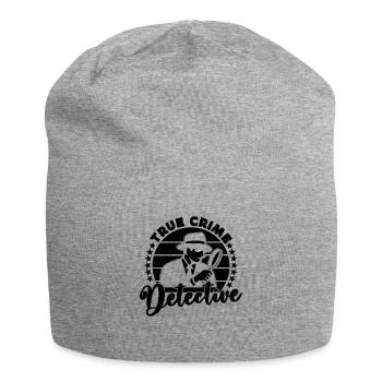 Détective True Crime Détective Retro Fingerprint Détectives - Bonnet en jersey - gris chiné - Devant