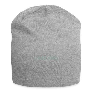 Wandern Schriftzug - Jersey-Beanie - Grau meliert - Vorne