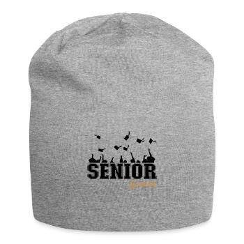 College Graduation - Senior Graduate - Jersey-Beanie - Grau meliert - Vorne