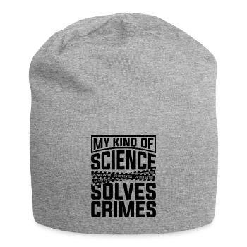 Mon genre de science Criminologie Scientifique médico-légal - Bonnet en jersey - gris chiné - Devant