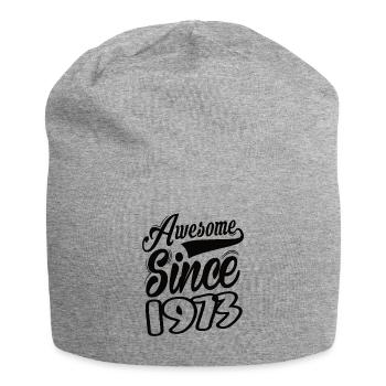 Awesome Since 1973 - Jersey-Beanie - Grau meliert - Vorne