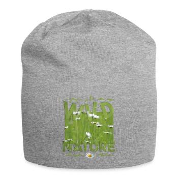 Nature sauvage - Bonnet en jersey - gris chiné - Devant
