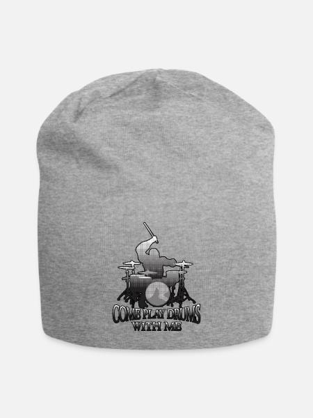 Drummer Gorlira Funny - Jersey-Beanie - Grau meliert
