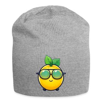 Cool Lemon - Design de limonade rafraîchissant - Bonnet en jersey - gris chiné - Devant