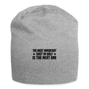 Golf Golf Cart Balls Sports - Jersey Beanie - heather grey - Front