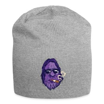Zigarre Rauchen Zigarren Raucher - Jersey-Beanie - Grau meliert - Vorne