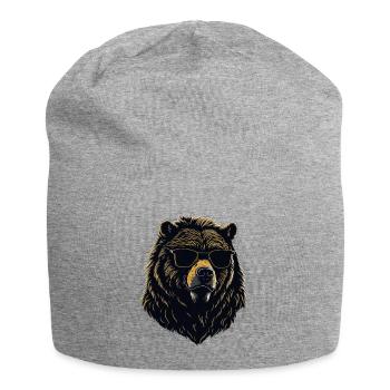 Grizzly - Jersey Beanie - heather grey - Front