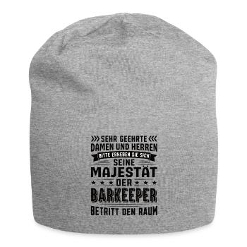 Barkeeper Geburtstag Barkeeper Sprüche Barkeeper - Jersey-Beanie - Grau meliert - Vorne