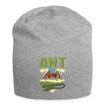 Ameisen Flüsterer Ameisenhaufen Ant Whisperer - Jersey-Beanie - Grau meliert - Vorne
