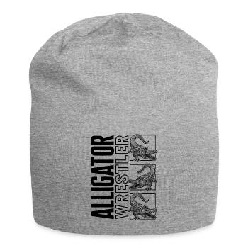 Chemise animalière, Alligator Wrestler Alligator Design - Bonnet en jersey - gris chiné - Devant