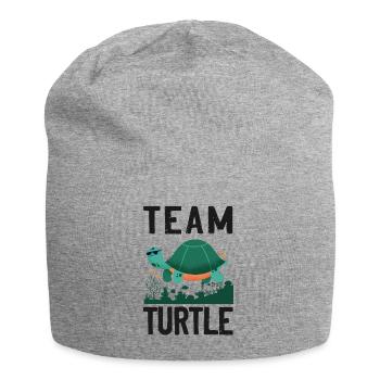 Tortue de mer Tortue Tortue Tortue - Bonnet en jersey - gris chiné - Devant