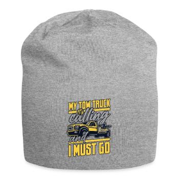 My Tow Truck Is Calling Abschlepper Fahrer - Jersey-Beanie - Grau meliert - Vorne