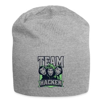 Team Hacker Social Engineering Phishing Sniffer - Bonnet en jersey - gris chiné - Devant
