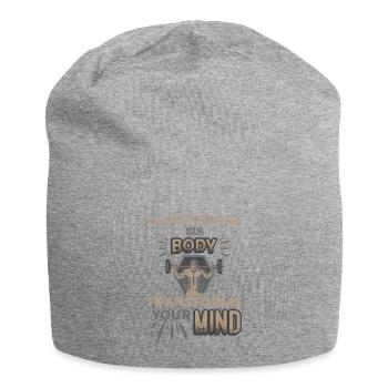 La transformation de votre corps façonne votre - Bonnet en jersey - gris chiné - Devant
