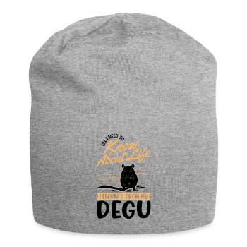 Degu Propriétaire Arbuste Rat Forest Degu - Bonnet en jersey - gris chiné - Devant