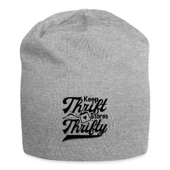 Keep Thrift Stores Thrifty Second Hand Thrifter - Jersey-Beanie - Grau meliert - Vorne