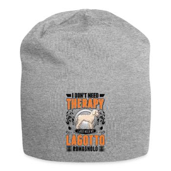 Lagotto Romagnolo Therapy Water Dog - Jersey Beanie - heather grey - Front