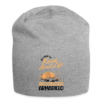 Le tatou dit le tatou - Bonnet en jersey - gris chiné - Devant