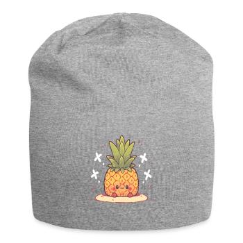 Ananas Plante Ananas Fruit Fruit - Bonnet en jersey - gris chiné - Devant