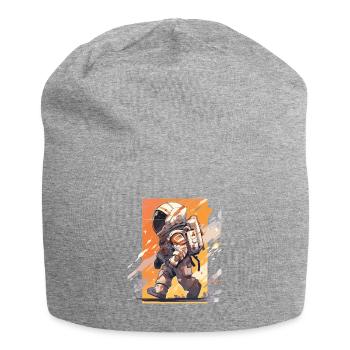 Astronaute Astro Astronautes Space Cosmos - Bonnet en jersey - gris chiné - Devant