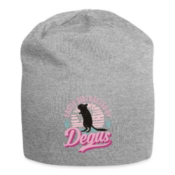 Degu Cadeau Arbuste Rat Forest Degu - Bonnet en jersey - gris chiné - Devant
