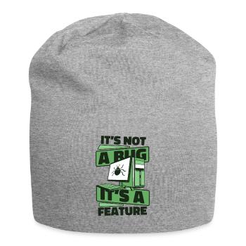 It's Not A Bug It's A Feature Developer Coder - Jersey-Beanie - Grau meliert - Vorne