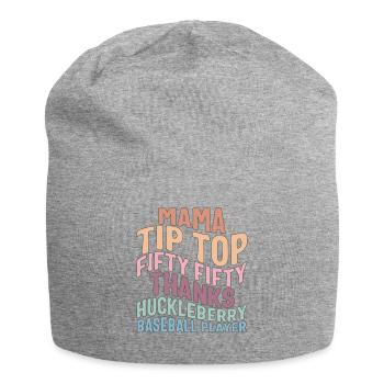 Neuro Nurse Shirt, Mama Tip-Top Fifty-Fifty - Jersey Beanie - heather grey - Front