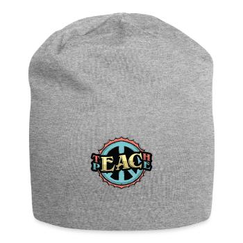 Teaching Peace - Jersey Beanie - heather grey - Front