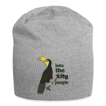 Tukan Into The City Jugle - Jersey Beanie - heather grey - Front