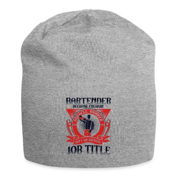 Barman parce que Miracle Worker n’est pas le titre du poste - Bonnet en jersey - gris chiné - Devant