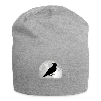 Perruche Budgie Moon Welli - Bonnet en jersey - gris chiné - Devant