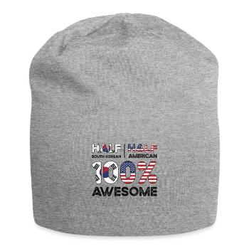 Patriote sud-coréen américain États-Unis - Bonnet en jersey - gris chiné - Devant