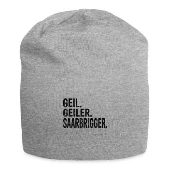 Saarbrigger Saarland Saarländer Saarländisch - Jersey-Beanie - Grau meliert - Vorne