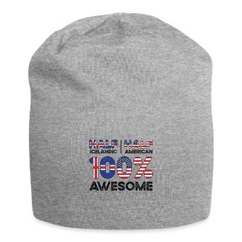 Icelandic American Patriot USA Grown - Bonnet en jersey - gris chiné - Devant