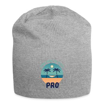 Travailler à partir de The Beach Pro - Bonnet en jersey - gris chiné - Devant