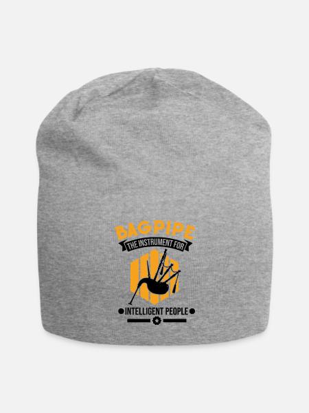 Cornemuse Cornemuse - Bonnet en jersey - gris chiné