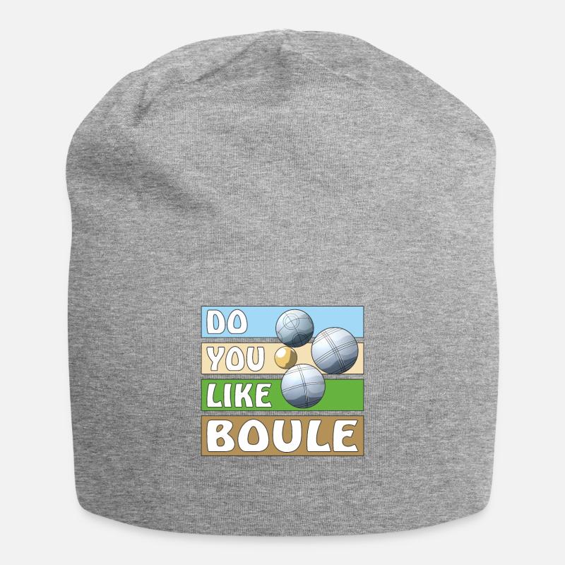 AIMEZ-VOUS LA BOULE - Bonnet en jersey - gris chiné