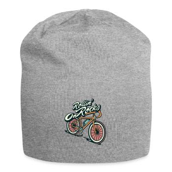 Gravel Bike Gravel Bikes Gravel Rollin On Rocks - Jersey Beanie - heather grey - Front