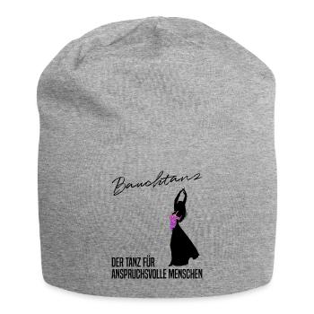 Sinnliche Bewegung - Der anspruchsvolle Bauchtanz - Jersey-Beanie - Grau meliert - Vorne