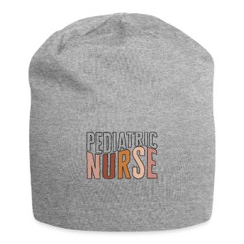 Pediatric Occupational Therapist Shirt, Pediatric - Jersey Beanie - heather grey - Front